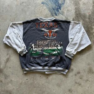 Vintage University Of Texas 1963 National Champions Longhorns Jacket Size L